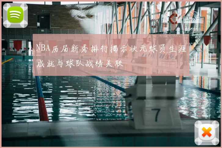NBA历届新秀排行揭示状元球员生涯成就与球队战绩关联